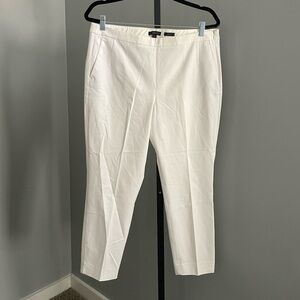 J. Crew Martie Ankle Pants in Ivory Size14